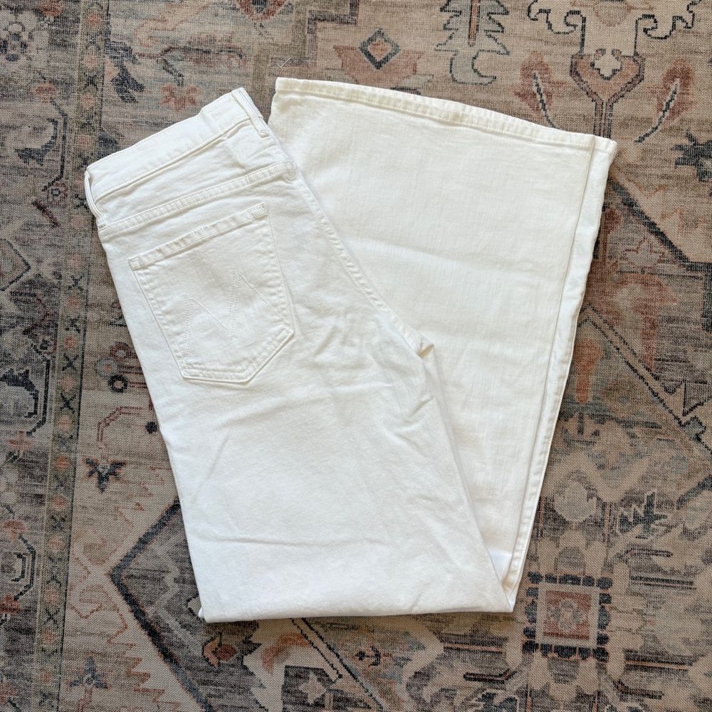 MOTHER White Undercover Jeans